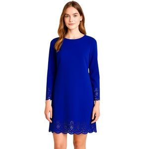 Royal blue dress